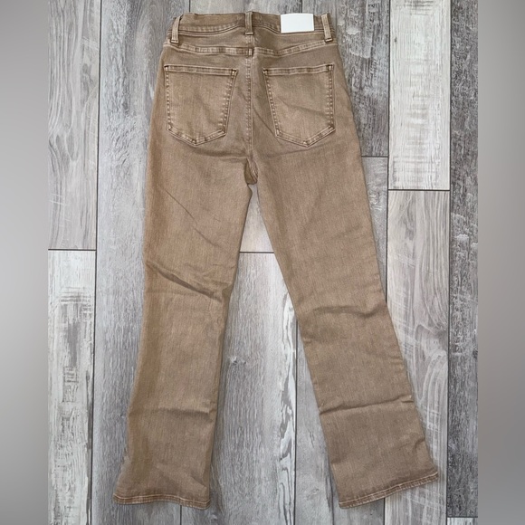 PISTOLA Khaki High Rise Straight Jeans size 26 - Picture 5 of 7